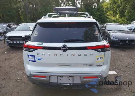 2022 Nissan Pathfinder Platinum 4Wd из США, поврежденный, VIN 5N1DR3DK7NC219348